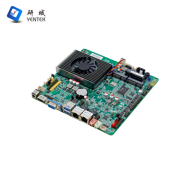 Motherboard With Processors Intel I5 4300U DDR3 VGA LVDS 8 USB 2 LAN 6 RS232 COM GPIO Mini Itx Desktop Industrial Motherboard