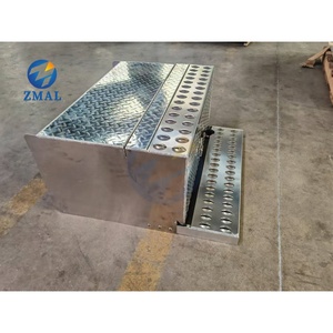 <span class=keywords><strong>Coffre</strong></span> à outils en aluminium durable argenté, personnalisable OEM, résistant à la poussière et à l'eau, avec fermeture à boucle, <span class=keywords><strong>pour</strong></span> semi-<span class=keywords><strong>remorque</strong></span> - Product Image 2