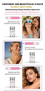 Hochwertige Maßgeschneiderte Liposomale L-Glutathion Kapseln 20000mg Halal GMP-Zertifiziert 1 Kapsel Zweimal Täglich Warmwasser Hautpflege - Product Image 4
