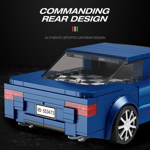 Coche Deportivo de Carreras de Ensamblaje DIY MOC Techinic, Modelo de Coche de Colección, Juguete de Construcción Pequeño para Niños, Conjuntos de Bloques de Construcción - Product Image 6