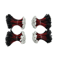 Harness Kabel Elektronik Otomatisasi Rumah Pintar JST Kustom, Konektor 2-16 Pin, Pitch 1.0/1.25/1.5/2.0/2.54mm, PVC, RoHS