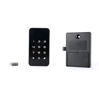 Serrure numérique intelligente à écran tactile pour meuble, armoire, maison, appartement, école, avec clavier sans clé en plastique acrylique