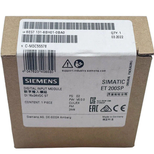 Nouveau module d'entrée numérique authentique & PLC <span class=keywords><strong>6ES7</strong></span> <span class=keywords><strong>131</strong></span>-<span class=keywords><strong>6BH01</strong></span>-<span class=keywords><strong>0BA0</strong></span> 6ES7131-<span class=keywords><strong>6BH01</strong></span>-<span class=keywords><strong>0BA0</strong></span> ET 200SP *Produit d'automatisation industrielle* en stock - Product Image 1