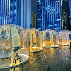 Full House Polycarbonate Dome Room Starry Clear Outdoor Hotel Transparent Bubble House