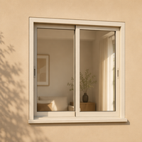 Ventanas Francesas de Doble Acristalamiento con Triple Aislamiento, Ventanas Abatibles Insonorizadas, Resistentes a Huracanes y al Viento