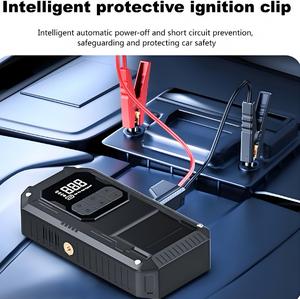 Nueva llegada Jump Starter para 14,8 V Car Power Bank Linterna Neumático Inlfator Todo en uno Capacidad de la batería 16000Mah - Product Image 2