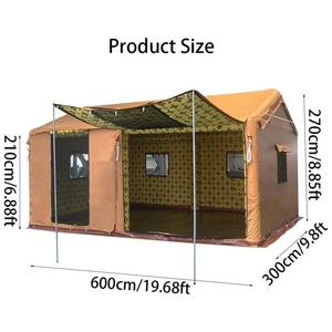 Tenda Gonfiabile da <span class=keywords><strong>Montagna</strong></span> all'Ingrosso, Stile Medio Orientale, Tenda ad Aria per Dubai, Tenda da Glamping Antivento per Esterni nel Deserto - Product Image 2
