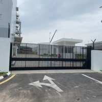 Reinforced Security Sliding Gate Multi-Factor Access Control (Fingerprint/IC Card) Anti-Tailgating Collision Avoidance Deters