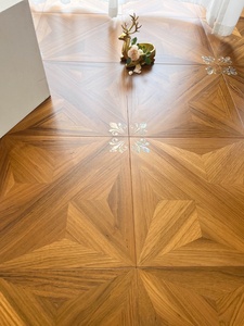 <span class=keywords><strong>Pavimento</strong></span> in Legno di Teak Birmano - Design <span class=keywords><strong>Parquet</strong></span> Shell Art, Ecologico E0 <span class=keywords><strong>per</strong></span> Riscaldamento <span class=keywords><strong>a</strong></span> <span class=keywords><strong>Pavimento</strong></span> - Product Image 4