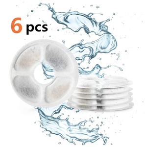 Filtre en coton rond pour distributeur d'eau pour animaux de compagnie, cartouche filtrante pour distributeur d'eau pour chats, cartouche filtrante pour chats en gros - Product Image 3