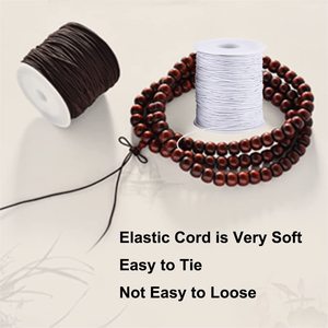 2026 nuova corda elastica rotonda colorata KJ forte 109 iarde corde elastiche in gomma da 1.2mm 4 corde ratex - Product Image 4