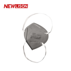 NEWLISON Zeitgenössische Hochwertige Gefaltete KN95-Zertifizierte Einweg-5-Schicht-Anti-Staub-Atemschutzmaske mit Aktivkohle - Product Image 1