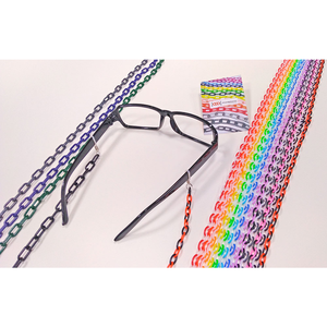 สายแว่นตาพลาสติกหลากสี2มม. X 60ซม. อุปกรณ์เสริมแว่นตาสำหรับตกแต่งชิ้นส่วนแว่นตามีสไตล์ดีไซน์ใหม่ - Product Image 6