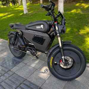 Bicicleta Eléctrica Black Warrior HCBK-SS10 de 60V para Adultos, Todoterreno con NFC y Bluetooth - Almacén en EE. UU. - Product Image 3