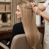 Perruques Lace Front de Haute Qualité pour Femmes, Cheveux Humains 100% Naturels, Vente en Gros, Cheveux Vierges Européens, Dentelle Injectée, Densité 130%