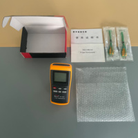 Termometer satelit tipe-k Digital, termometer industri, termometer kontak pirometer Digital tipe K saluran ganda