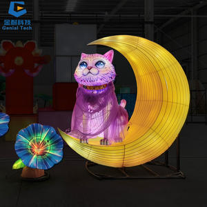 SGFL439 Linterna de Seda LED Interactiva con Sensor de Luz, Decoración para el Festival de Acción de Gracias, Personalizable, Resistente al Agua, para Uso en Interiores y Exteriores - Product Image 6