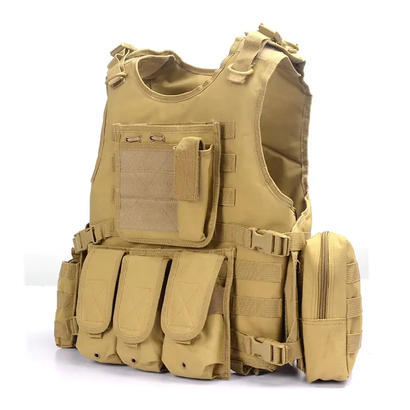 Tactical Durable Wilderness Hiking Survival Gear Modular Combination Quick Release MOLLE System Tactical Vest