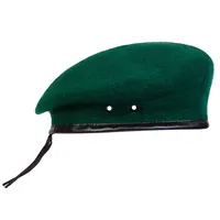 Béret de Scout Vert Olive Personnalisé avec Logo, Unisexe, Uniforme des Nations Unies, Béret Tactique Réglable pour Entraînement, Chapeaux de Sécurité