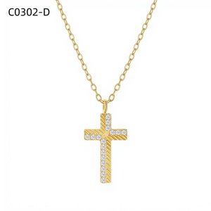 Fashion Necklace with Zirconia C0302 for Women High Quality Jewelry - Product Image 2
