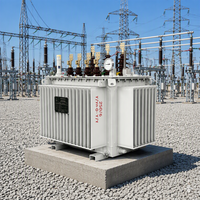 Transformateur triphasé immergé dans l'huile à enroulement en cuivre toroïdal 50/60Hz, norme IEC60076, 50KVA, 100KVA, 125KVA, 200KVA, 11KV, 15KV