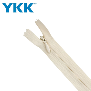 <span class=keywords><strong>HOYEL</strong></span> 3 #   Fermeture éclair invisible en nylon à extrémité fermée en laiton avec curseur multiple pour vêtements et pantalons, longueur personnalisée, accessoires en plastique - Product Image 1