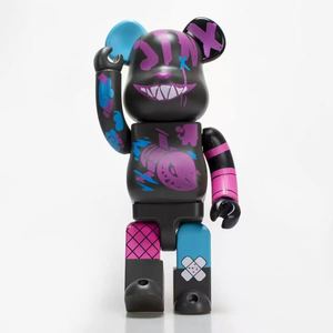 Beabrik <span class=keywords><strong>JINX</strong></span> Oso Violento 400% Original, Figura de PVC de 28CM, Juguete de Dibujos Animados Súper Lindo, Regalo de Moda, Muñeco Versión Q, Embalaje en Caja ODM - Product Image 4