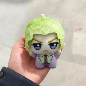Llavero de Peluche de Algodón con Diseño de Anime y Manga (2 Estilos), Versión Q, con Estampado de Nijimura Okuyasu Nunu y Colgante de <span class=keywords><strong>Kira</strong></span> Yoshikage, Venta al por Mayor - Product Image 3