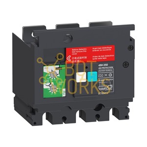 Disjoncteur LV429492 - Capacité de coupure 25kA, unité de déclenchement électronique 400V, boîtier plastique, neuf - Product Image 1