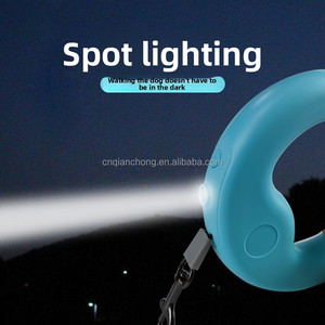 Nueva Correa Retráctil Telescópica para Mascotas, Cable de Tracción de Nailon Controlable, Correa Retráctil para Perros con Mango Redondo y Luz <span class=keywords><strong>LED</strong></span> Brillante - Product Image 6