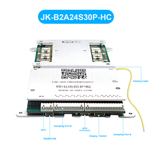 JIKONG BMS V19 JK-B2A24S30P 8S-24S 300A 24V-48V-72V Batteries Li-Ion LiFePo4 LTO avec équilibrage actif intelligent et prise en charge RS485/CANBUS - Product Image 2