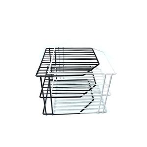 Minimalisme Nieuw Ontwerp 2 Tier Metalen Rack Desktop Hoek Opslagplank Voor Keuken Badkamer Organizer - Product Image 6