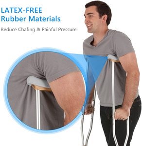 Nuevo bastón <span class=keywords><strong>para</strong></span> <span class=keywords><strong>caminar</strong></span> al por mayor <span class=keywords><strong>para</strong></span> muletas de antebrazo antiguas de aleación de aluminio resistente de alta calidad utilizadas por los ancianos - Product Image 6
