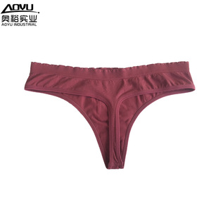 Fábrica transpirable mezcla mujeres Hipster Sexy lindo sin costuras invisibles bragas T Back String señoras Tanga para <span class=keywords><strong>esposa</strong></span> - Product Image 2