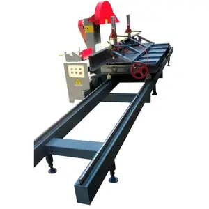 Large diameter log wood table sawmill sliding table panel saw machine with good feedback