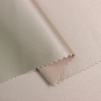 Charmeuse en satin élastique et extensible, tissu en satin de soie mat pour robe de mariée