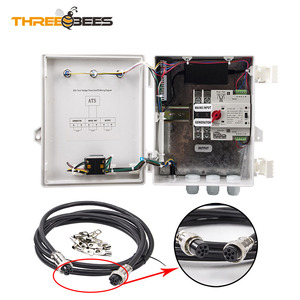 Động cơ xăng nhỏ động cơ <span class=keywords><strong>diesel</strong></span> 5kw8kw công tắc nguồn kép 380V/4P ATS hộp điều khiển 220V/2P - Product Image 5