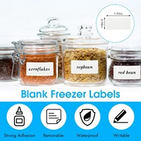 Label Pengiriman Thermal Glossy Tahan Air 4x6 500 Lembar, Perekat Kuat, Label Alamat Kosong untuk Pengemasan UPS/DHL (Laris Terjual)