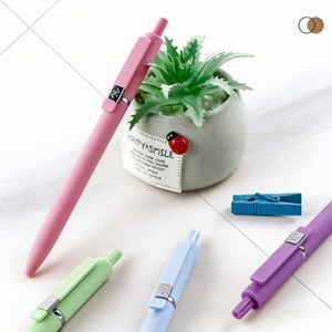 High-end <b>Multi</b>-<b>color</b> Plastic Ballpoint <b>Pens</b> Wholesale Luxury Signature <b>Pen</b> Gel <b>Pens</b> with Custom logo Suitable for Corporate Gift - Product Image 2