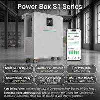 Batterie domestique split 16 kWh à longue durée de vie avec communication CAN pour alimentation de secours solaire hors réseau en cas d'urgence pour les îles d'Asie du Sud-Est