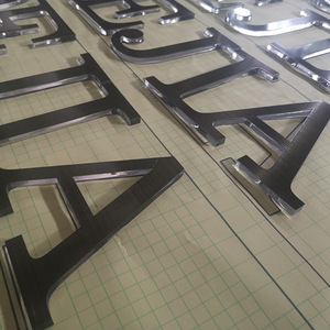De interior y al aire libre 3D de Pvc de plástico de corte <span class=keywords><strong>por</strong></span> láser <span class=keywords><strong>alfabeto</strong></span> letra signo - Product Image 6