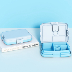 BPAフリー子供用弁当箱、漏れ防止ランチボックス、食器付き、食品グレードの子供用ランチボックス - Product Image 3
