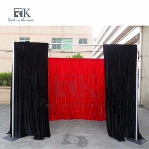 Hot sale Easy to Install Pipe Kits Pipe & Drape Photo Booth Background Decor Wedding Decor Hotel Concerts Decor - Product Image 3