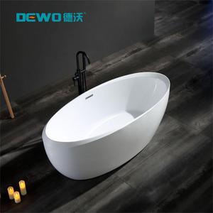 Baignoire autoportante en acrylique de conception japonaise, inspirée de l'architecture française australienne, avec drain, écologique, minimalisme, appartement, villa - Product Image 1