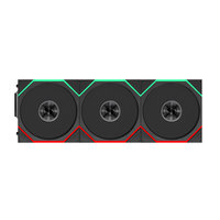 Ventilateur PC modulaire ARGB 120 mm Infinity FLEX 4e génération avec écran LCD TL, raccordement en série pour refroidissement de boîtier d'ordinateur RGB