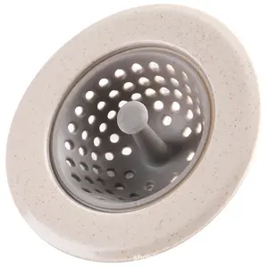 Bouchon de filtre à cheveux de douche Anti-colmatage attrape-cheveux TPR caoutchouc salle de bain couvercle de vidange de sol évier de cuisine crépine bouchon d'égout