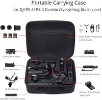 Sac de transport rigide étanche en EVA pour appareil photo, stabilisateur de cardan et accessoires électroniques DJI – Étui de voyage en EVA