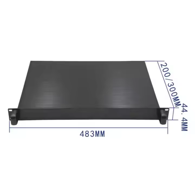 Aluminum 1U 2U 4U 6U Server Case Instrument Shell Receiver Aluminum Electronic Project Box Enclosure Split Body Case