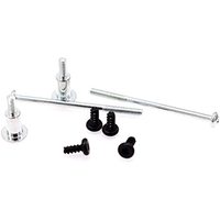 NSLikey Lot de 8 vis de remplacement pour l'alimentation de la console PS4, vis de fixation