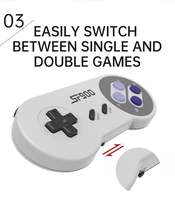 SF900 Console de jeu portable rétro portable sans fil 2.4GHz prise en charge multi-joueurs 4K TV HD sortie 926 Console de jeu vidéo rétro
